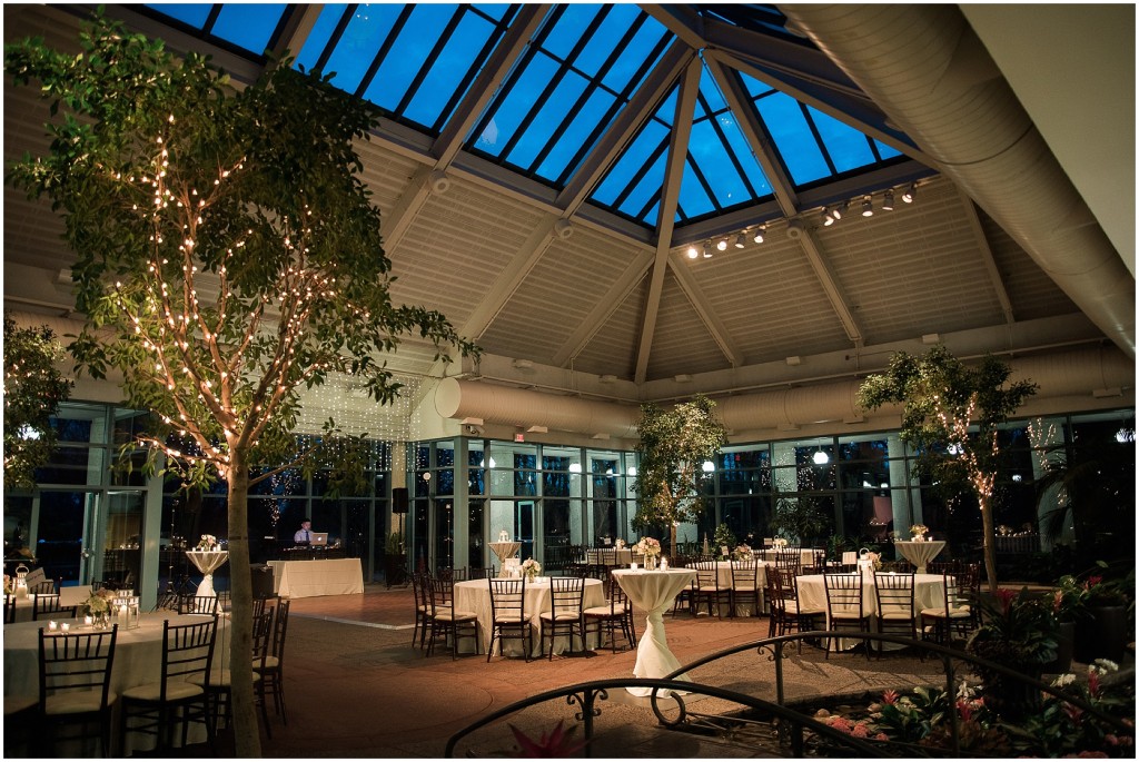 The Atrium At Meadowlark Botanical Gardens Wedding