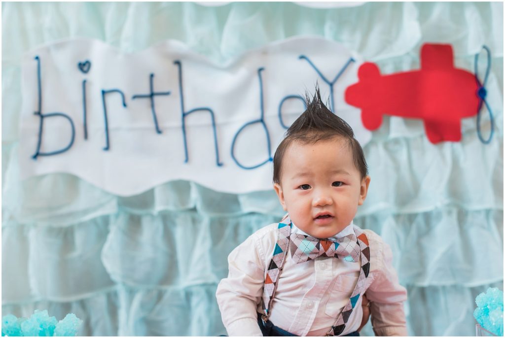 Vintage Airplane First Birthday Party Photos_1788