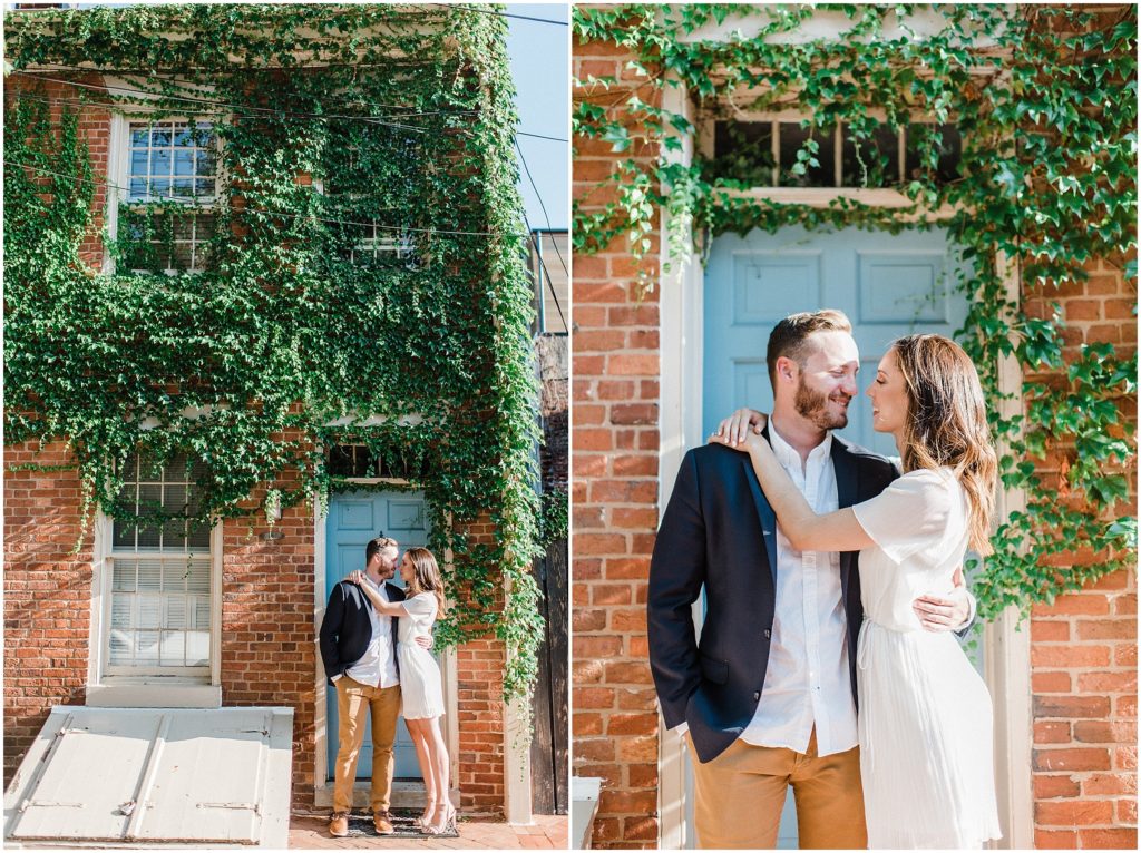 Fell's Point Engagement Portraits