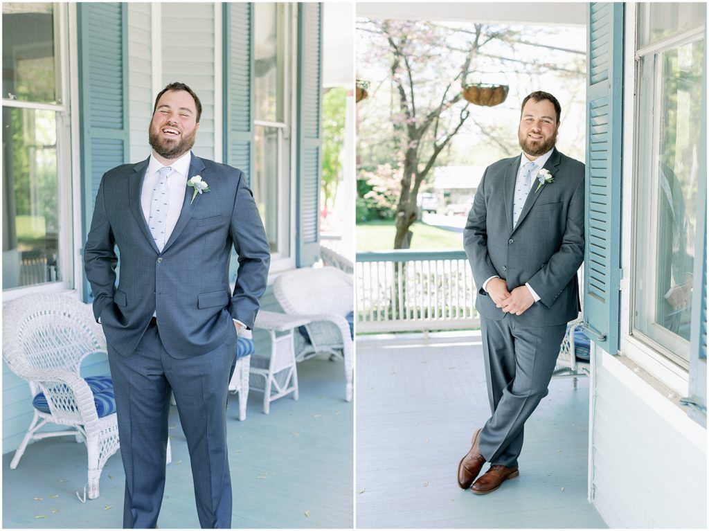 portraits of the groom