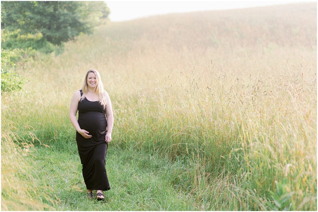Maternity Portraits at Howard County Conservancy
