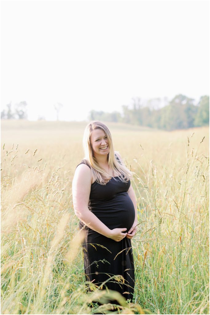 Maternity Portraits at Howard County Conservancy