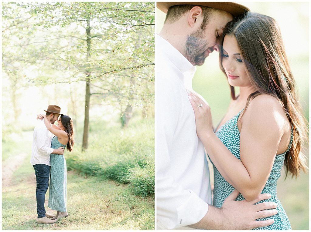 Fall Engagement Portraits at Howard County Conservancy 