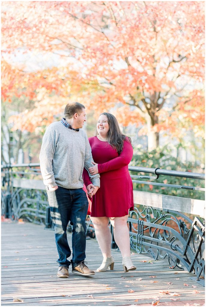 Engagement Portraits in Downtown Frederick