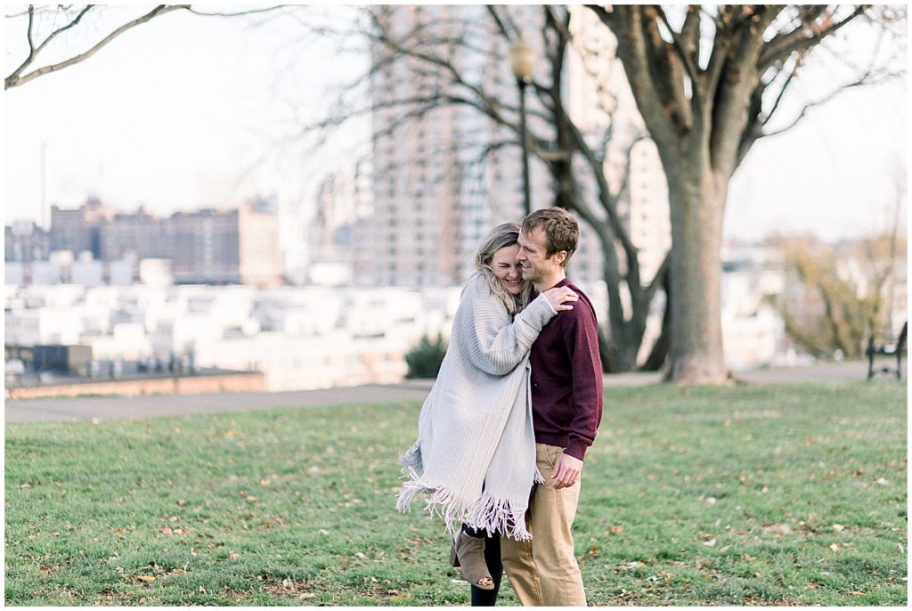 Engagement Portraits at Federal Hill