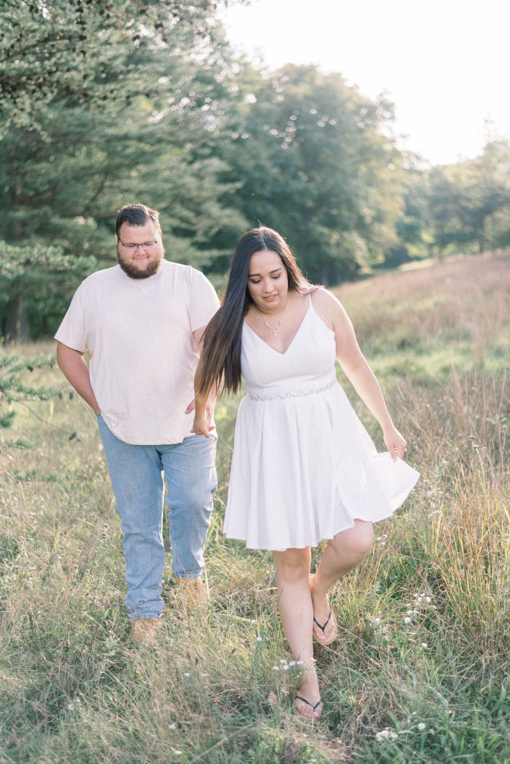 Late Summer Engagement Portraits in Lehigh Valley