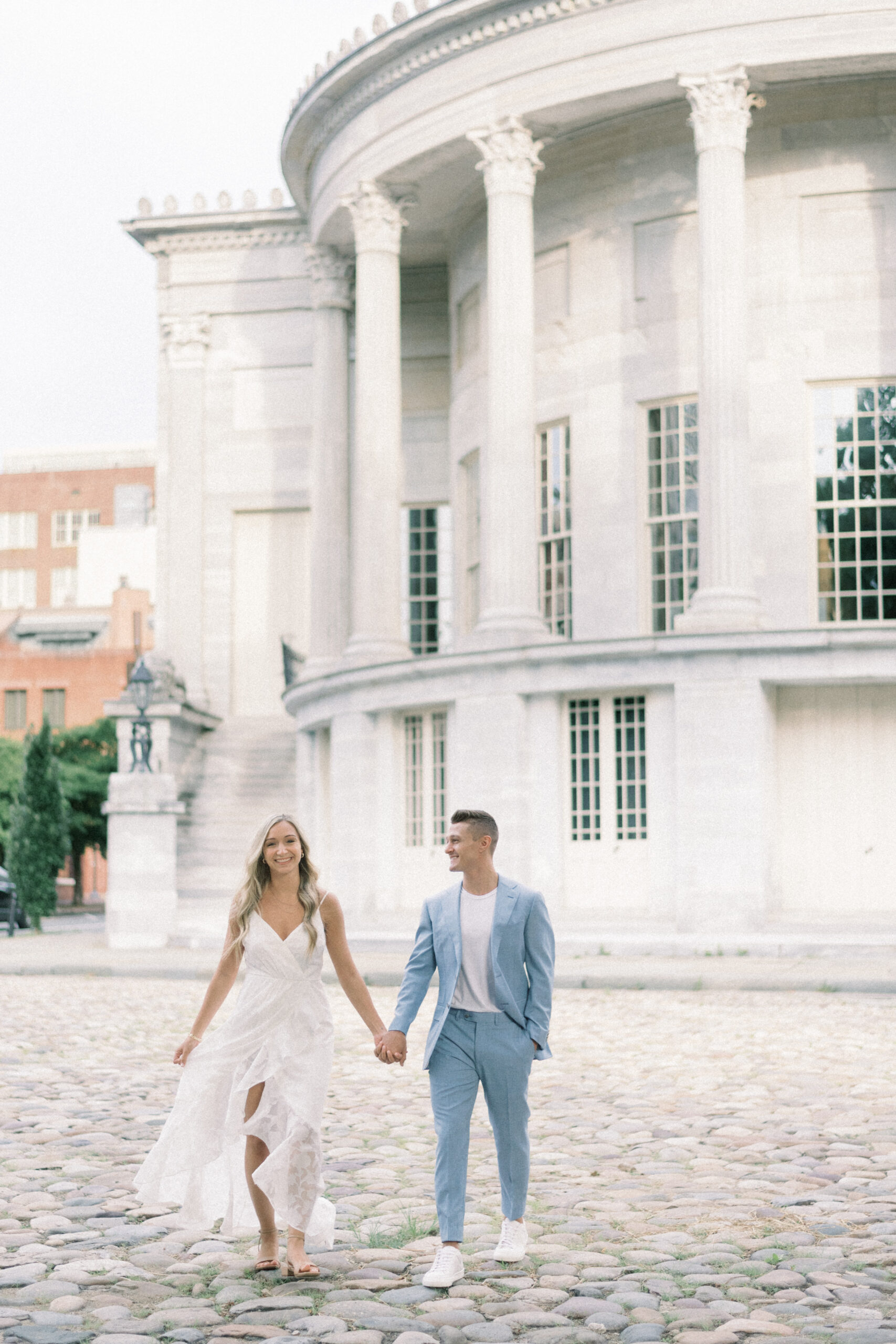 Merchant Exchange Building Engagement Portraits