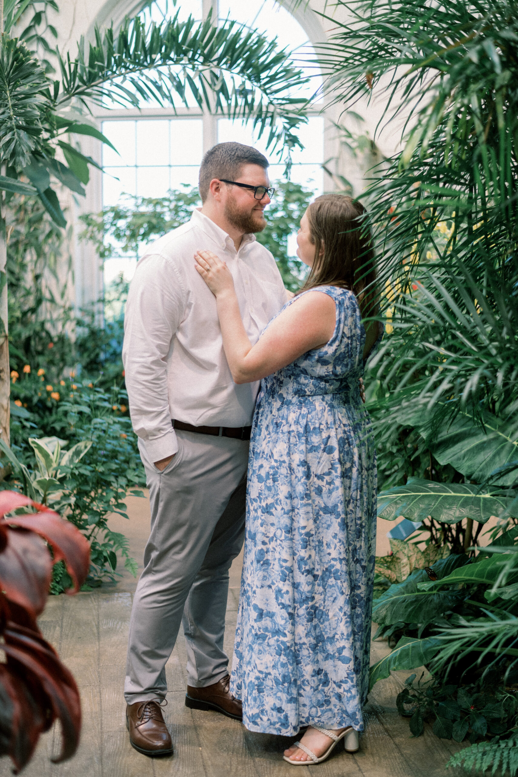 Engagement Portraits at Hershey Gardens