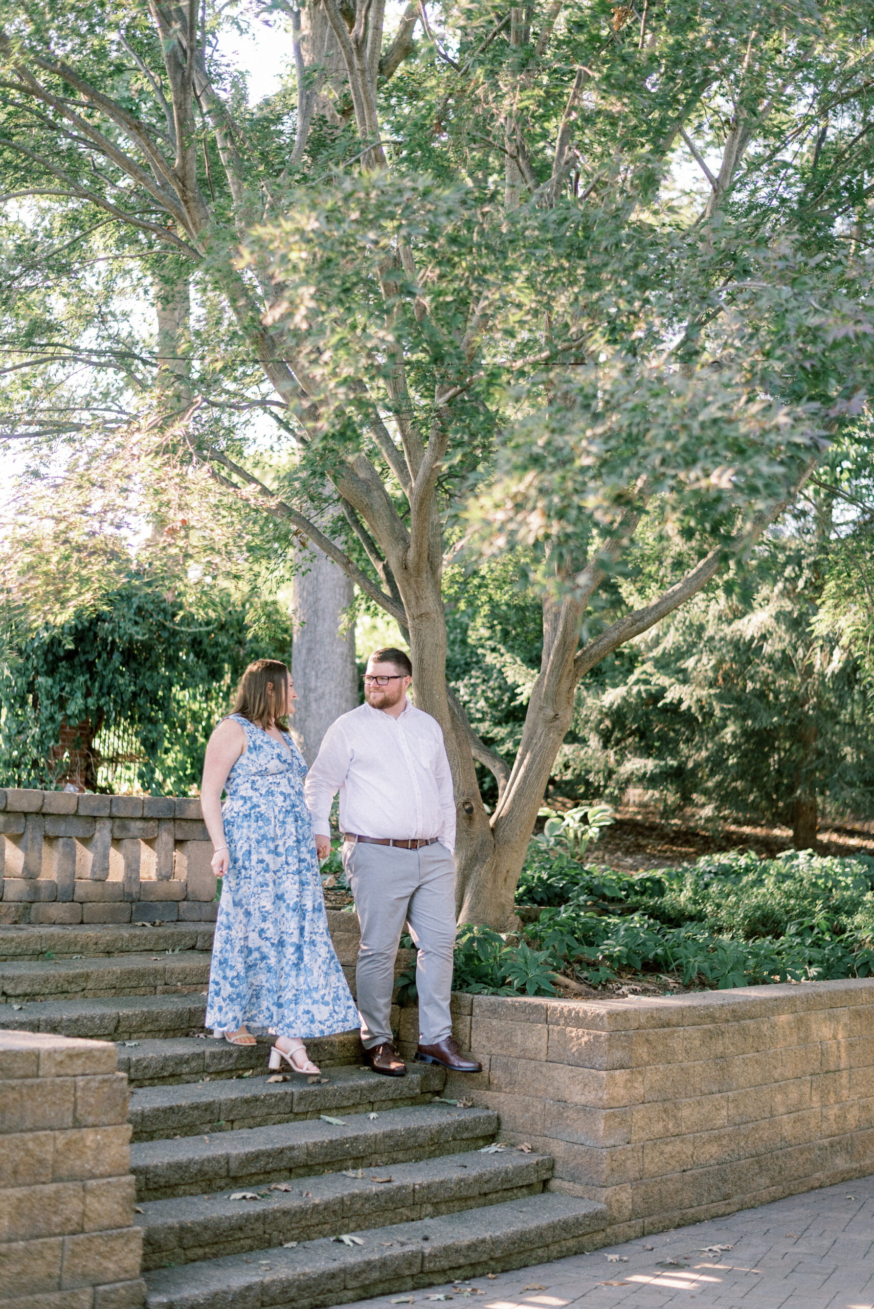 Engagement Portraits at Hershey Gardens
