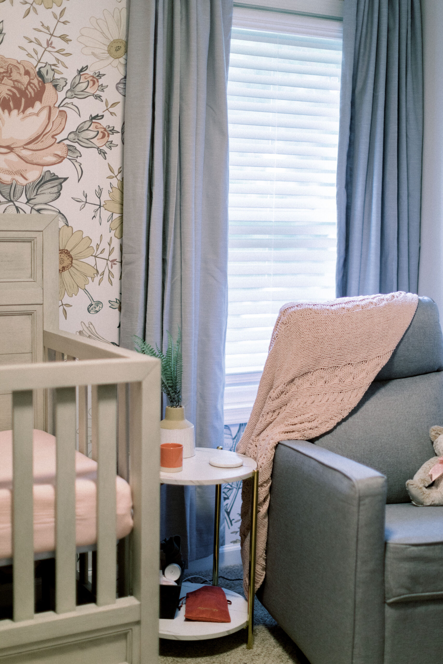 Maryland photographer captures nursery at Columbia at home newborn portraits