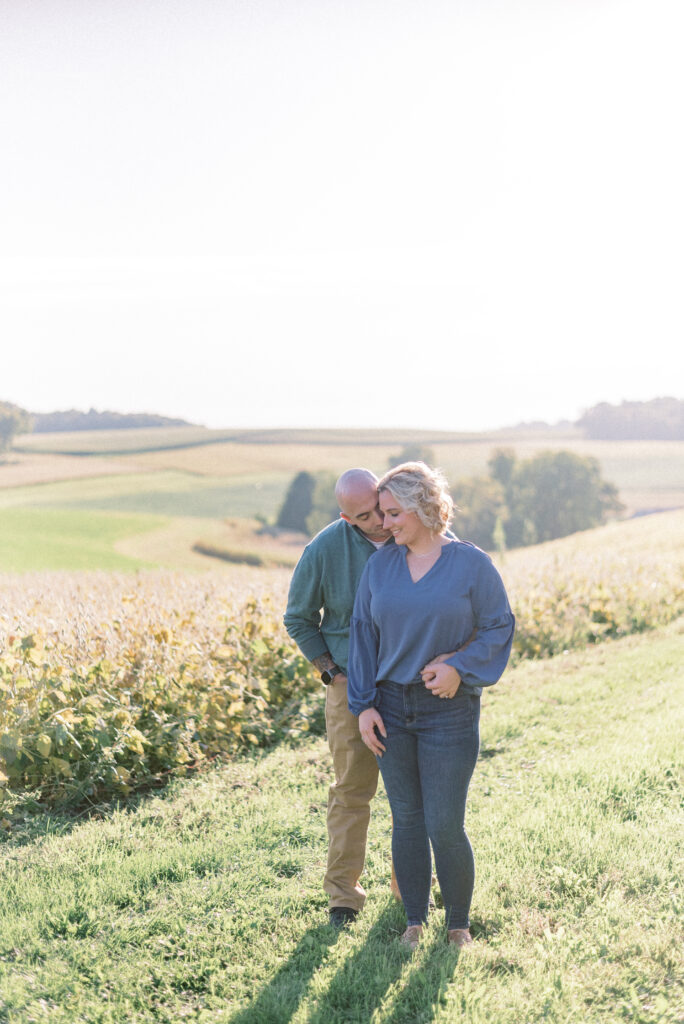 A Romantic Engagement Session at The Barn at Walnut Grove