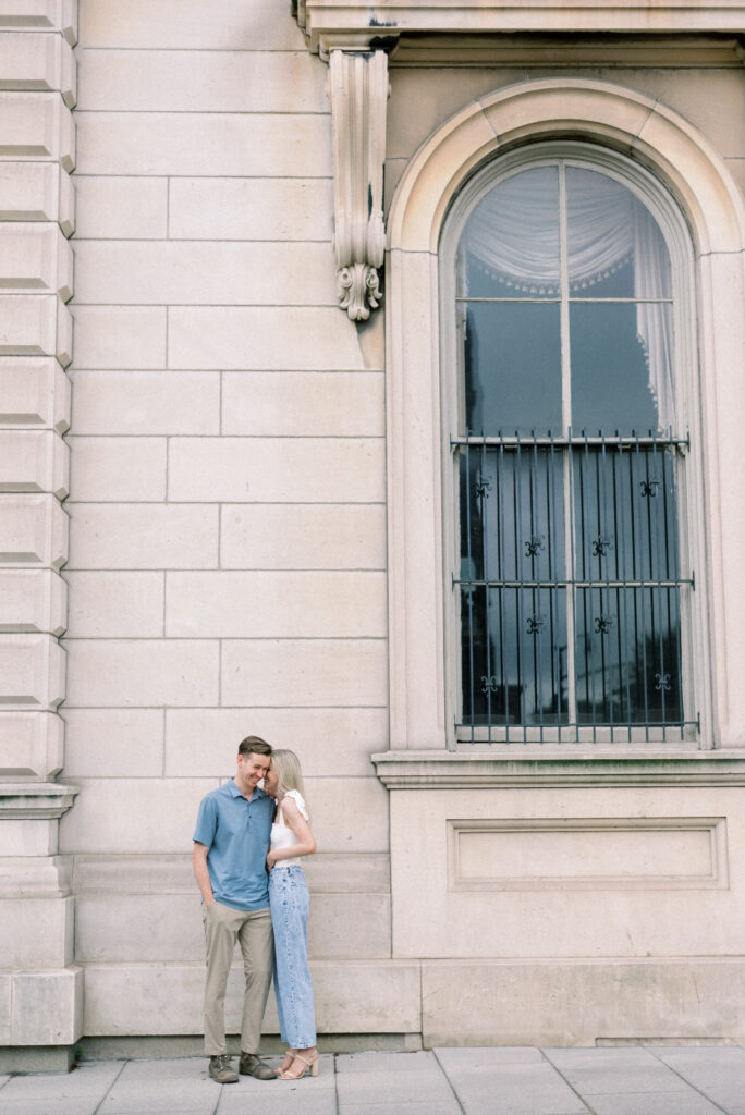 Engagement Portraits at Federal Hill