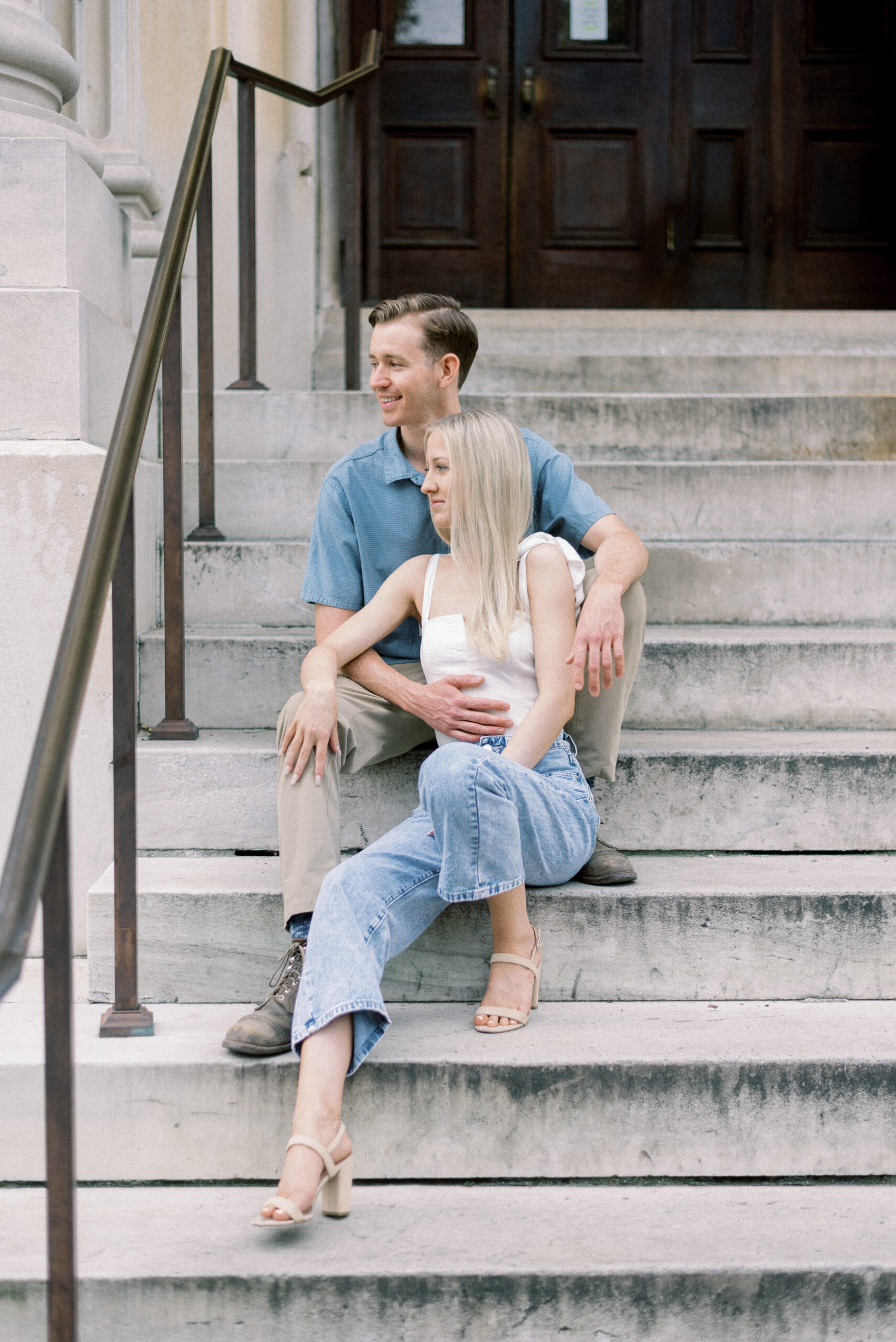 Engagement Portraits at Federal Hill