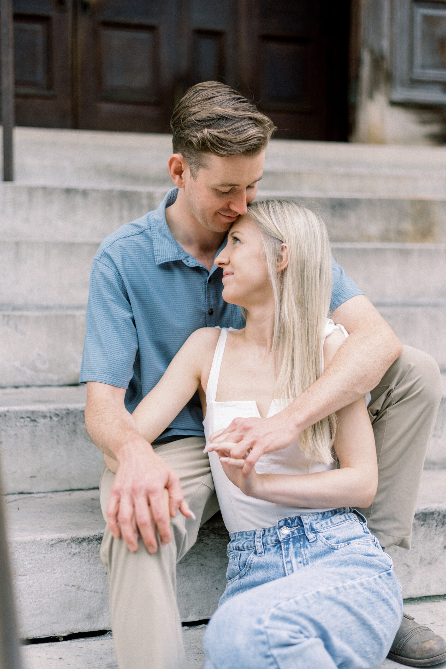 Engagement Portraits at Federal Hill