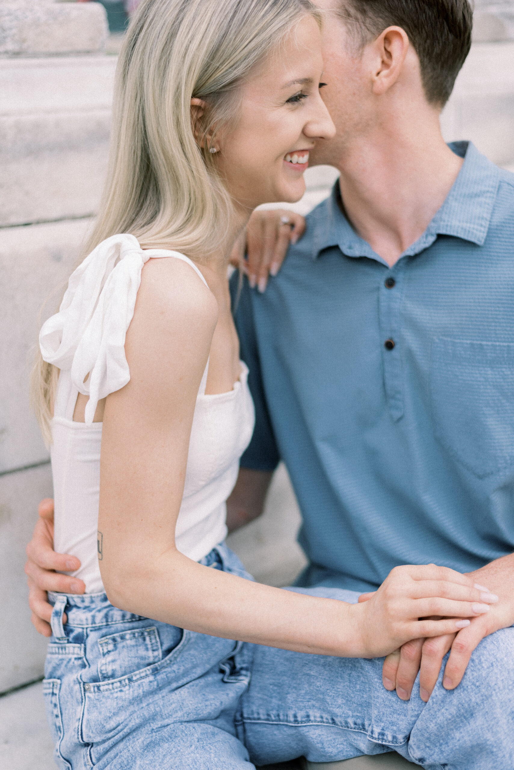 Engagement Portraits at Federal Hill