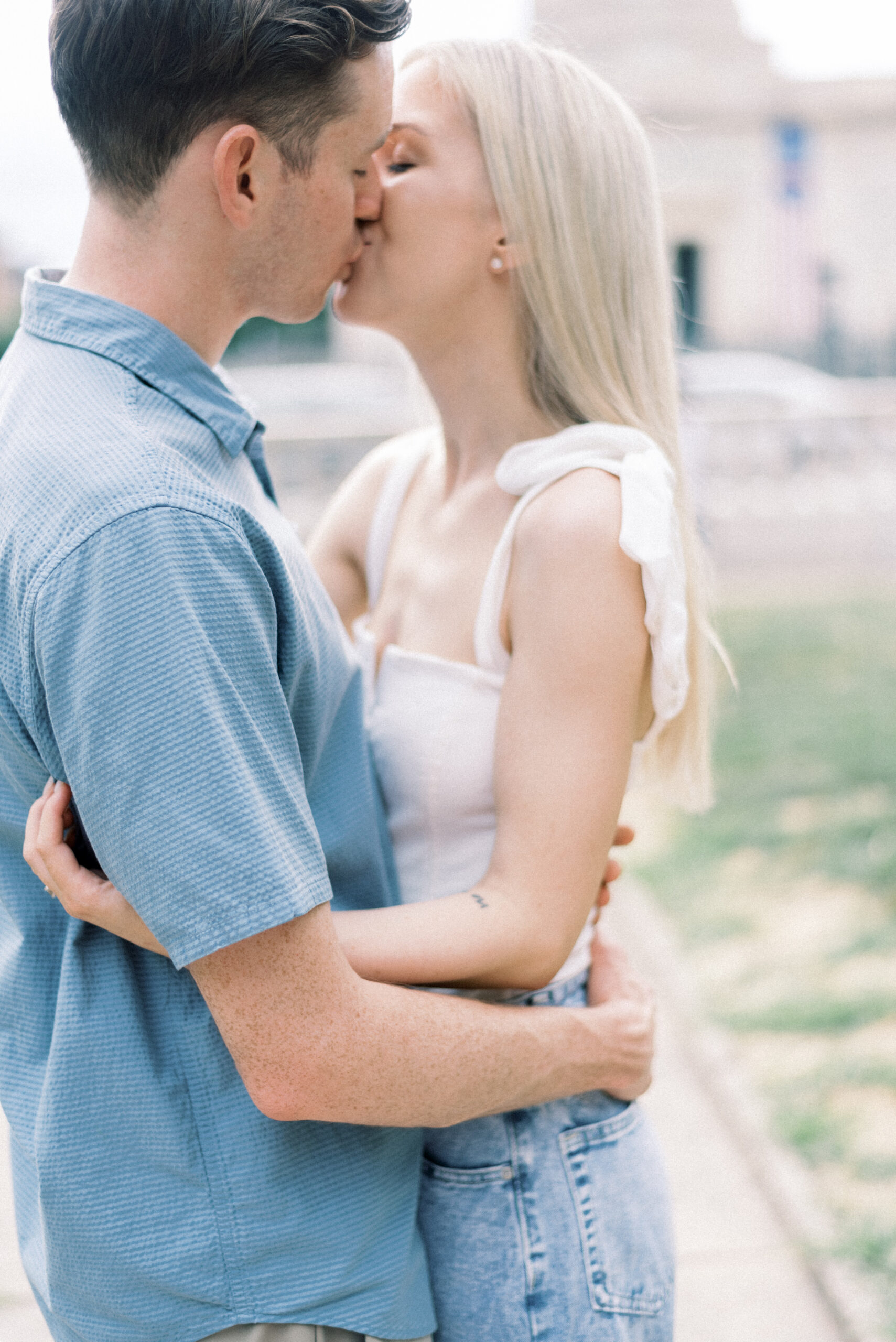 Engagement Portraits at Federal Hill