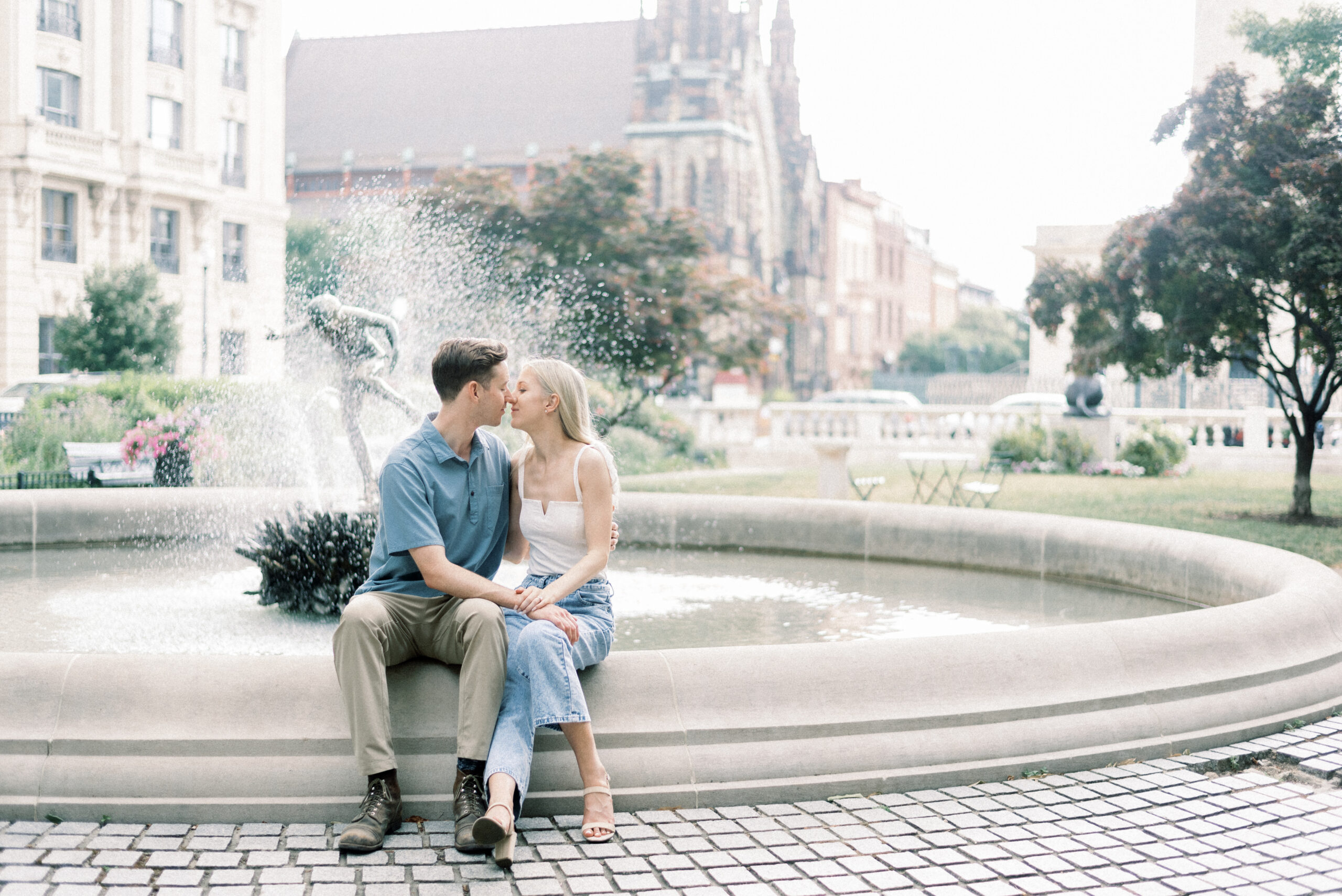 Engagement Portraits at Federal Hill